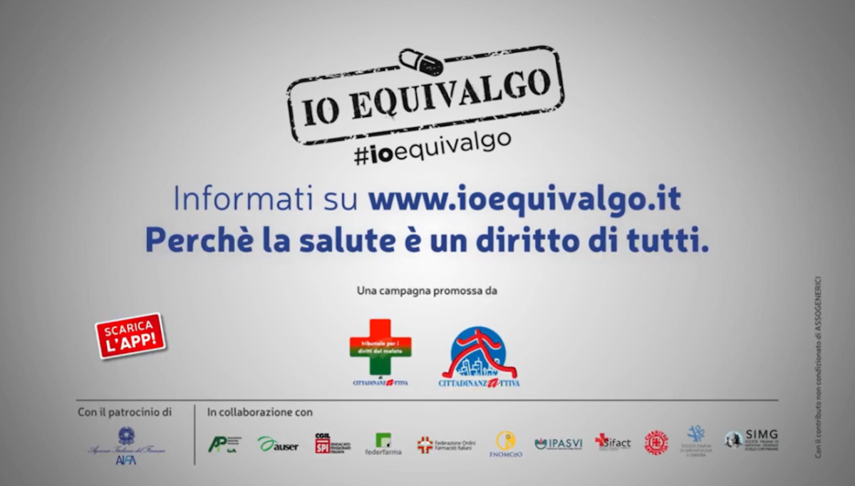 Ioequivalgo, il 22 giugno la presentazione dei risultati della sesta edizione della Campagna di Cittadinanzattiva