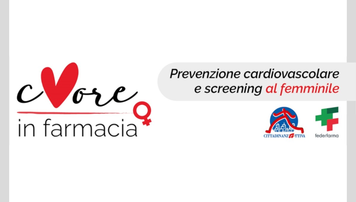 Cuore in farmacia, al via la campagna promossa da Cittadinanzattiva e Federfarma
