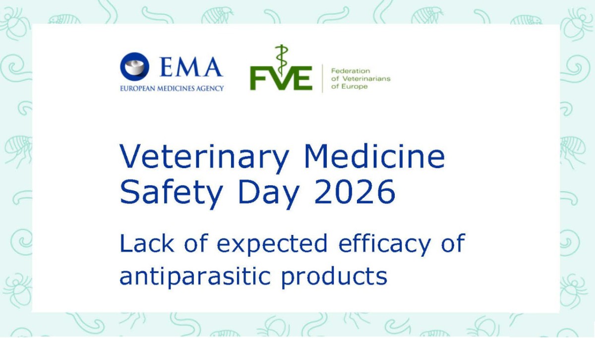 Sicurezza dei medicinali veterinari, Ema e Fve sensibilizzano sull’importanza della farmacovigilanza