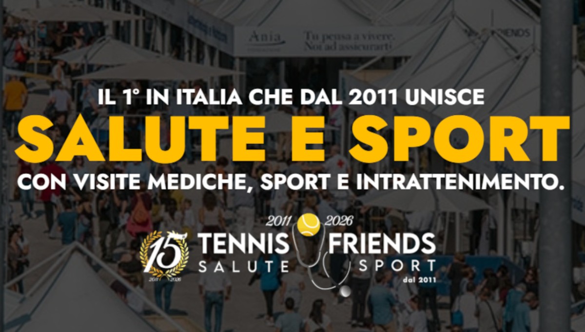 Tennis&Friends: eseguiti oltre 430 check-up gratuiti