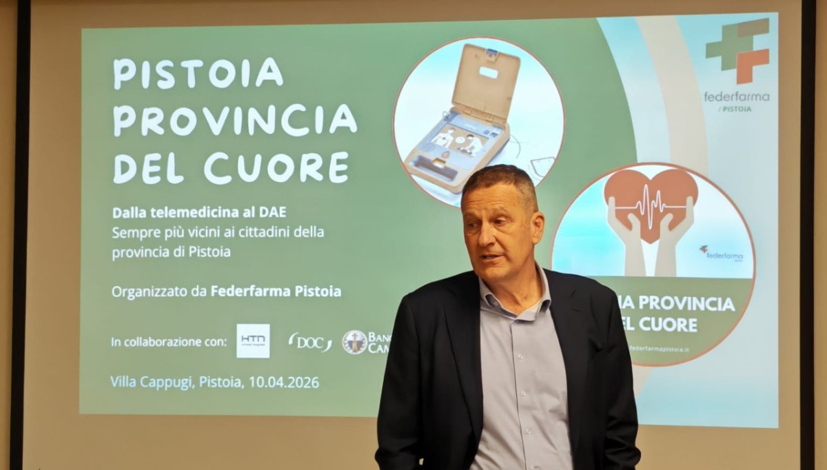 “Pistoia provincia del cuore”, farmacie presidio salvavita grazie ai defibrillatori