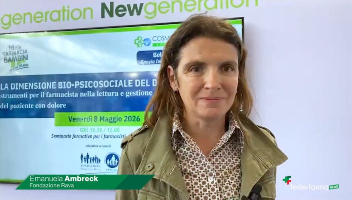 “Farmacie sentinelle su disagio e fragilità”: intervista a Emanuela Ambreck (Fondazione Rava) 