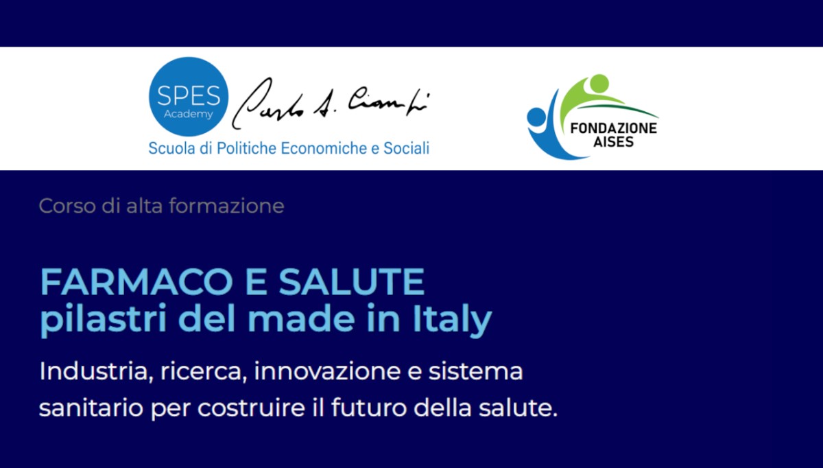 “Farmaco e Salute: Pilastri del Made in Italy”, al via alta formazione di SPES Academy
